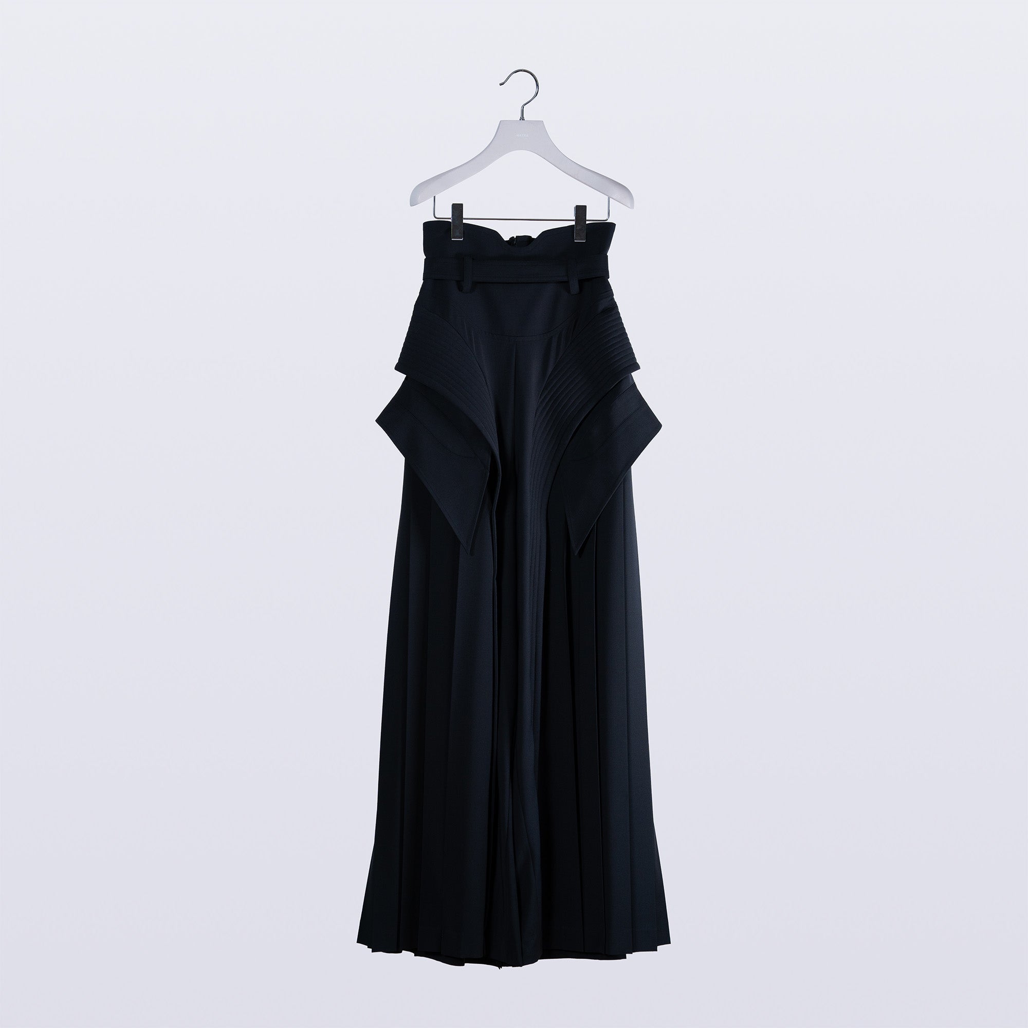 Atlantis Pleats Trousers / black – HATRA OFFICIAL