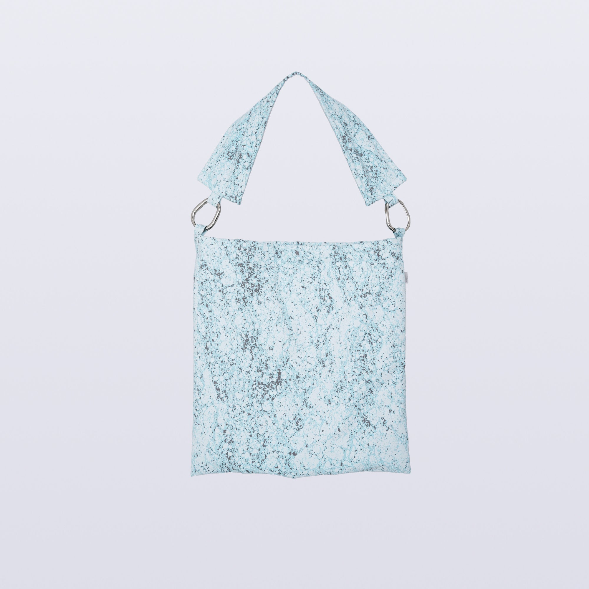 Moon Quilt Tote / ice