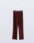 Moc Trousers / burgundy