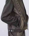 Mirage Bleach Denim Jacket / black
