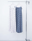 Hak Pleats Pants Lattice / charcoal