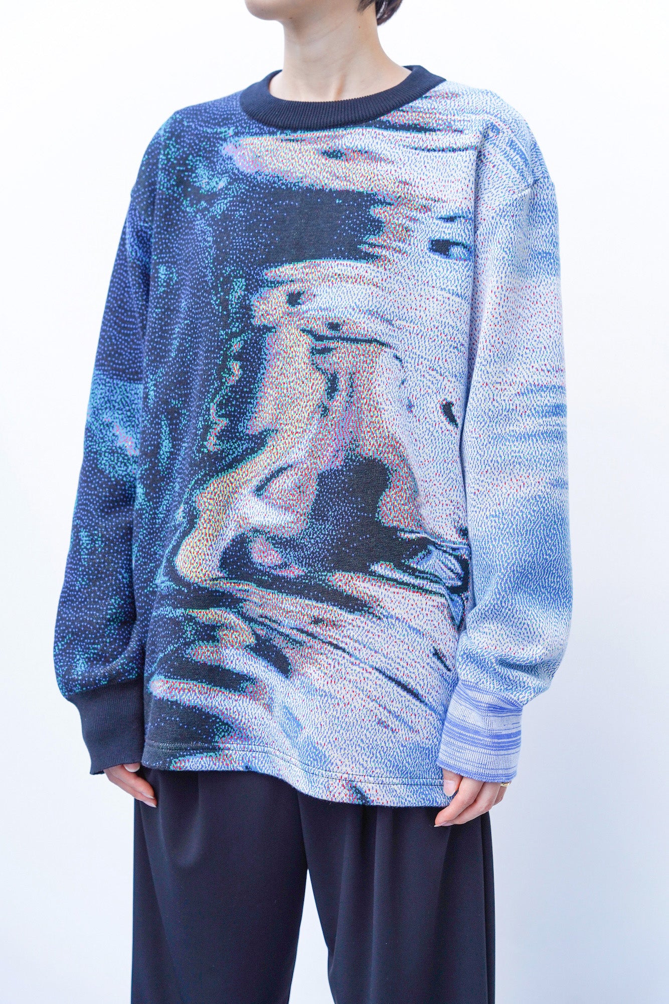 Boy's Texture Knit Sweater