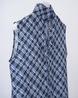 Lattice Blouse / charcoal