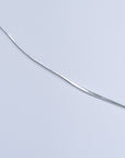 Parabola Glass Chain / silver