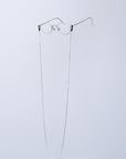 Parabola Glass Chain / silver