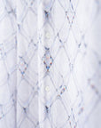 Lattice Sheer Shirt / white