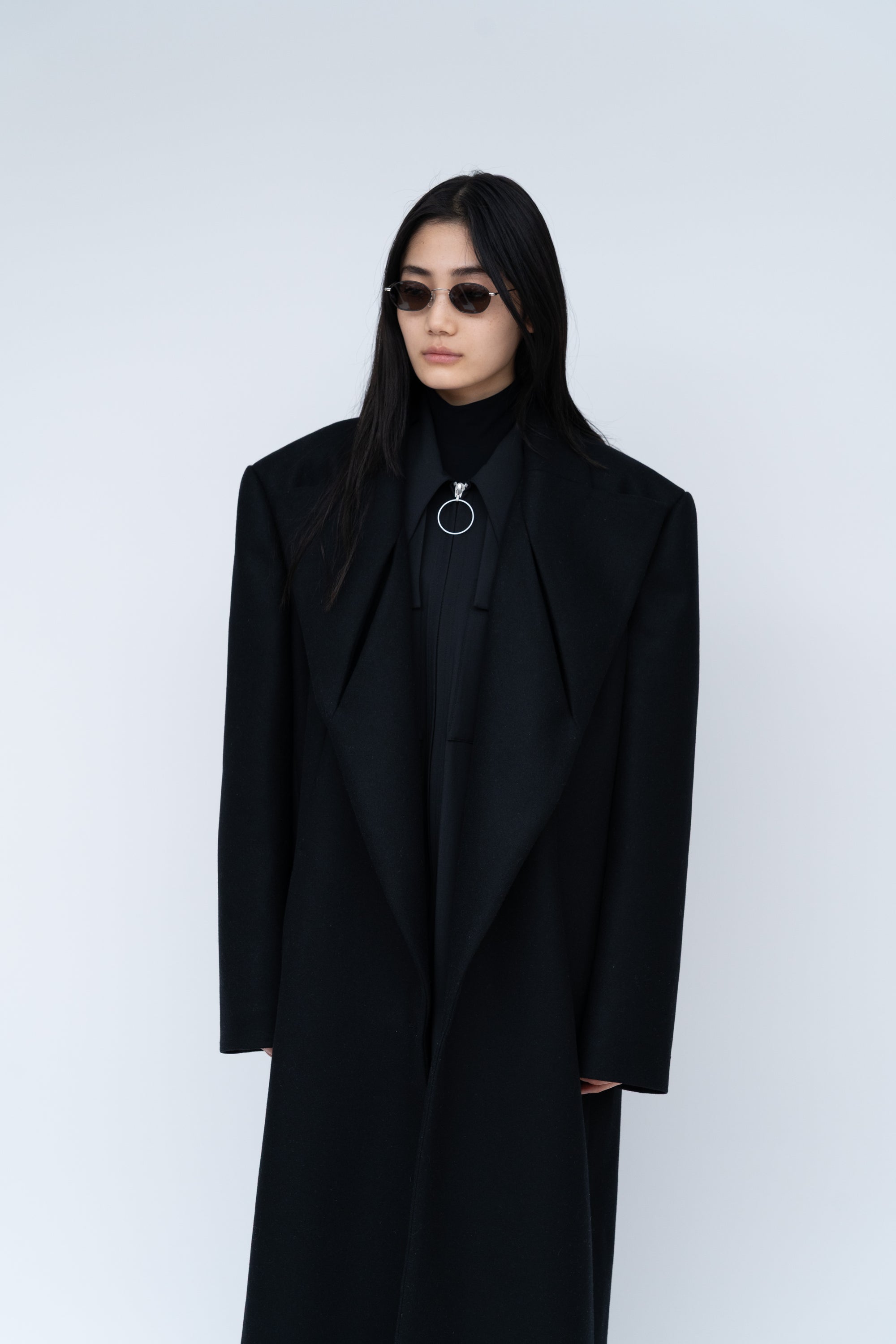 O Blouse / black