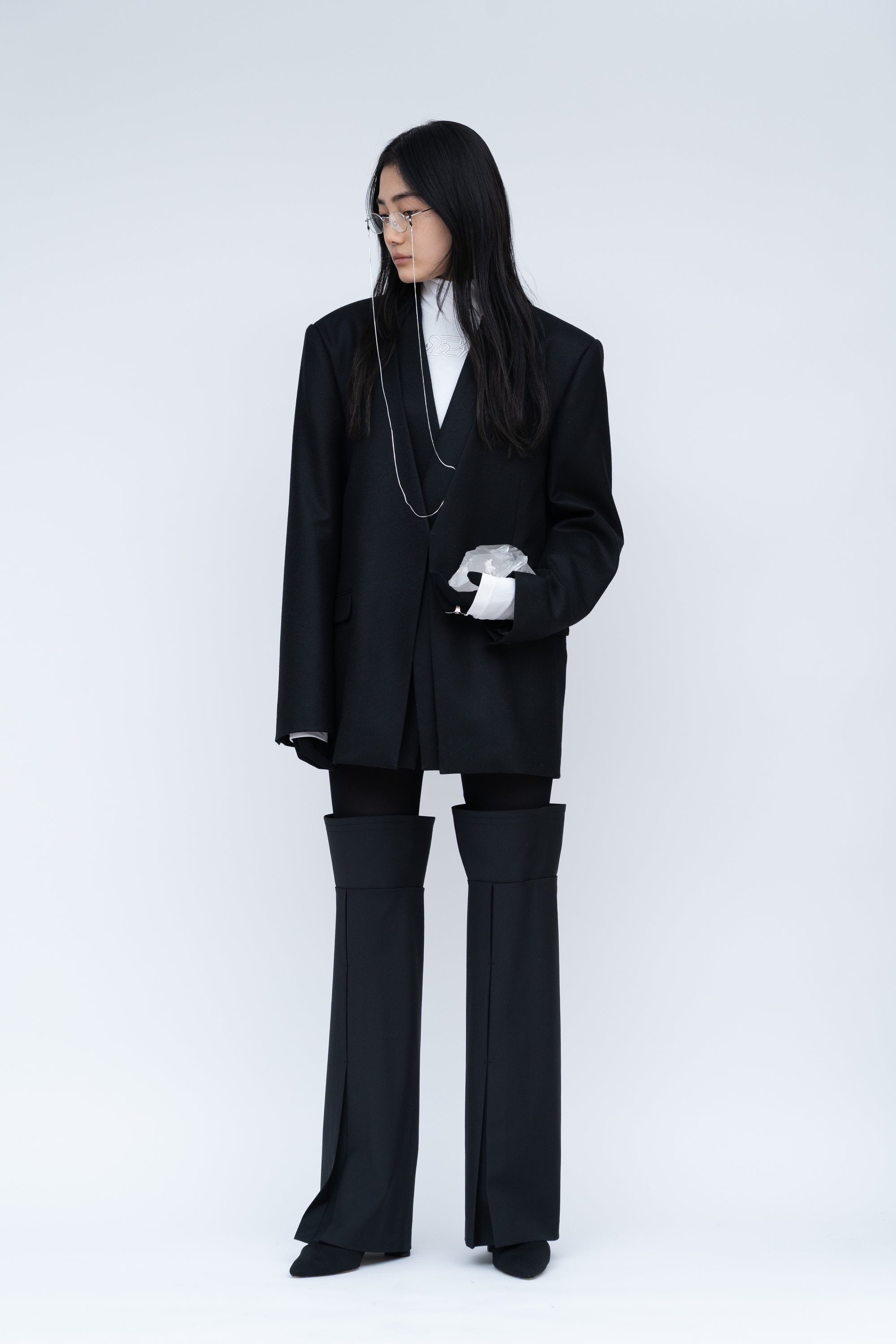 Hourglass Gaiters / black