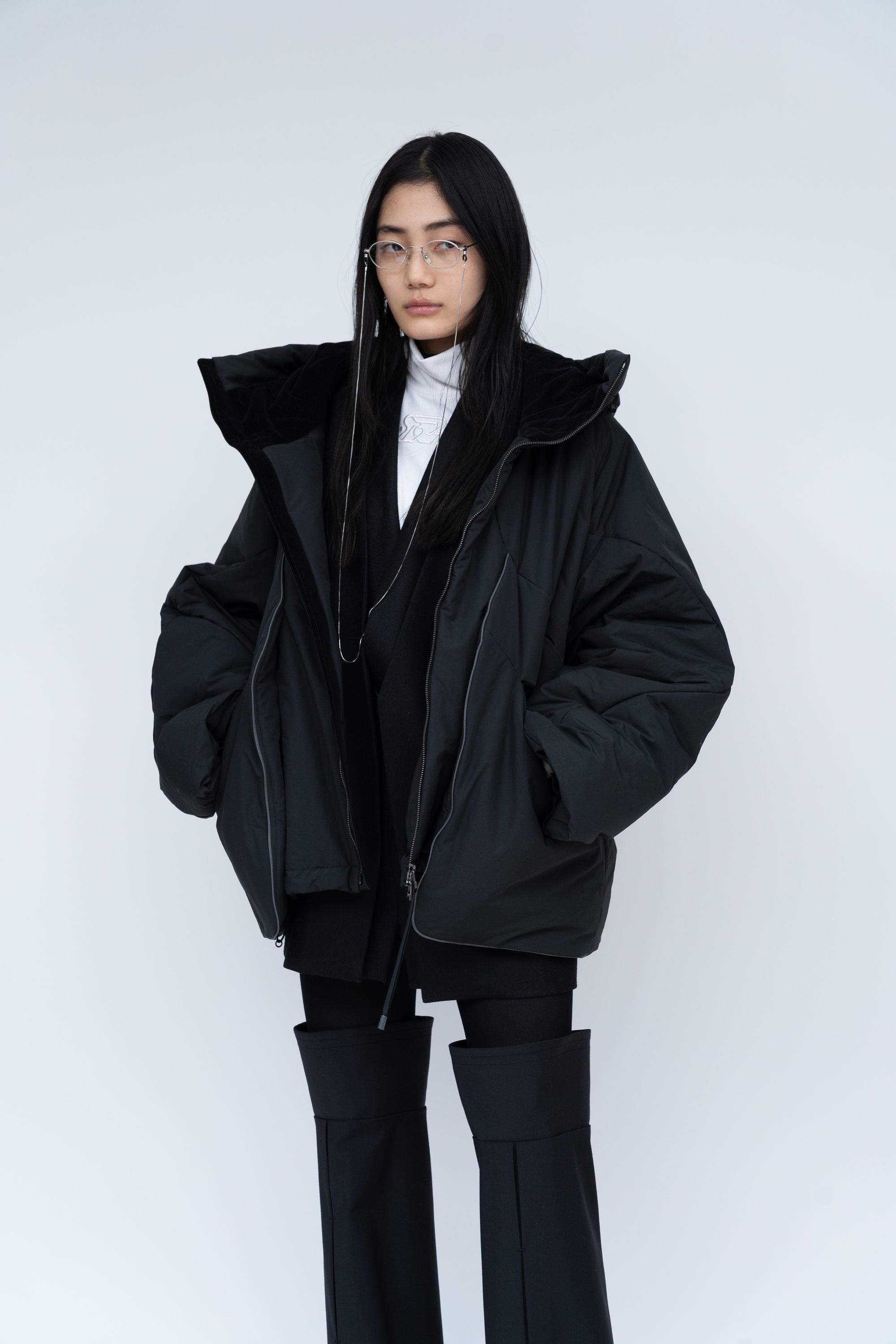 Lay Puf Jacket / black