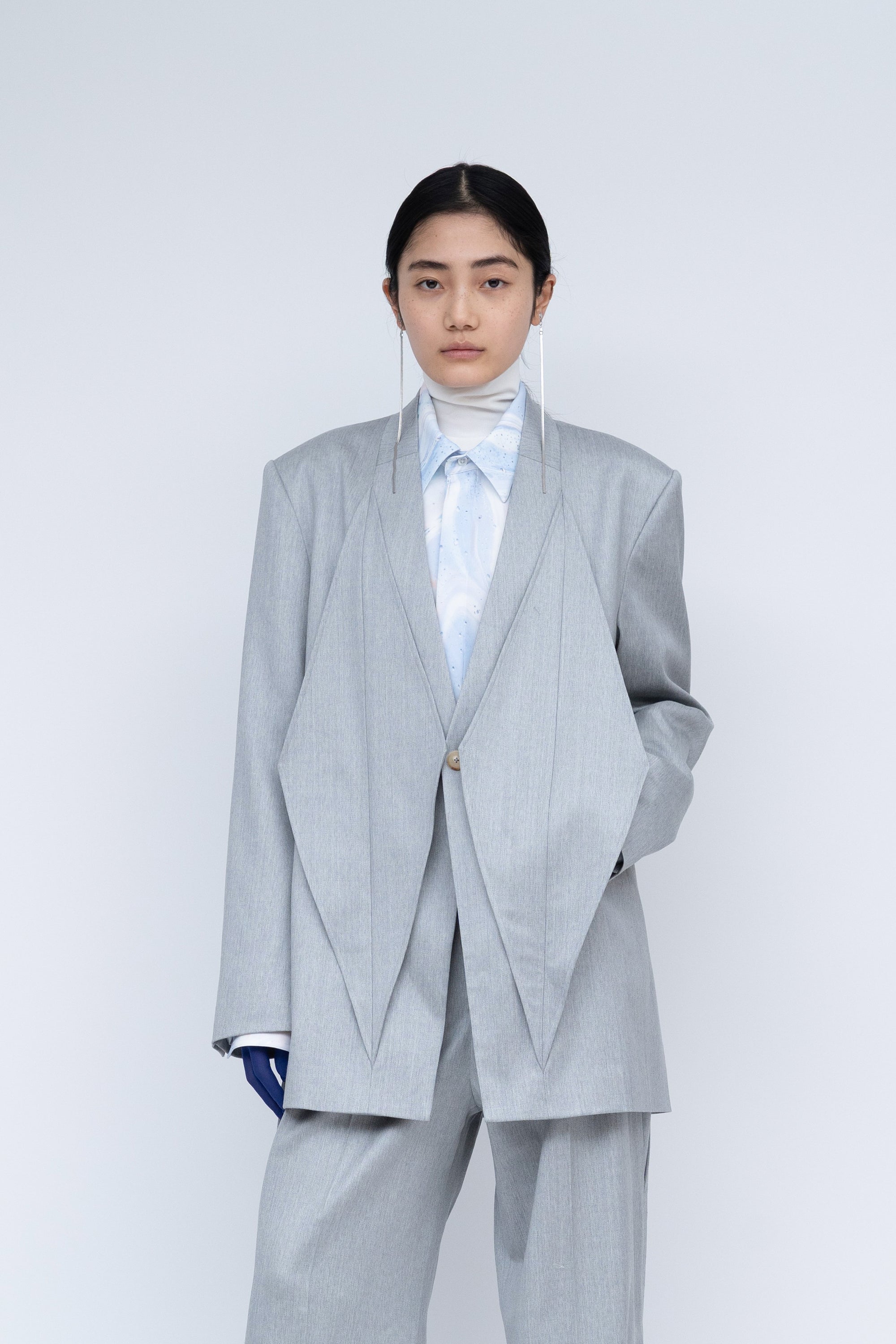 Dia Tailored Jacket / charcoal