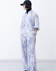 Tri Front Shirt Oyster / light
