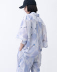 Tri Front Shirt Oyster / light