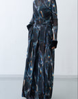 Hak Pleats Pants Oyster / deep