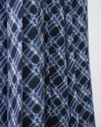Hak Pleats Pants Lattice / charcoal