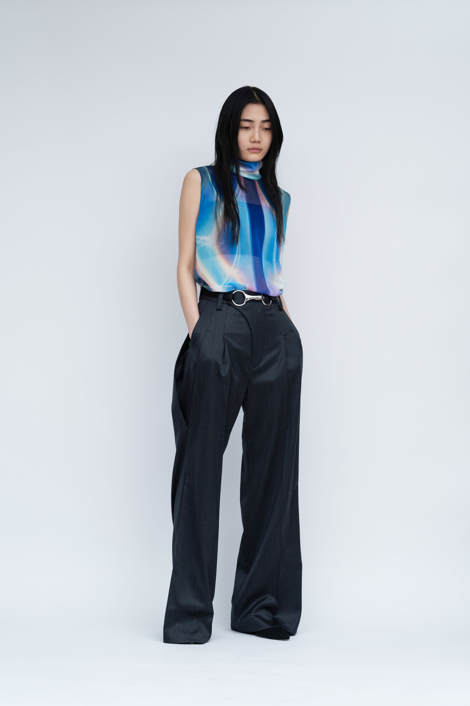 Phenomenal Sheer Blouse / halo-II