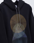Echo Embroidery Hoodie / black