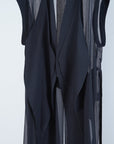 Dia Sheer Gown / black