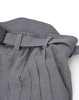 Hak Pleats Pants / grey