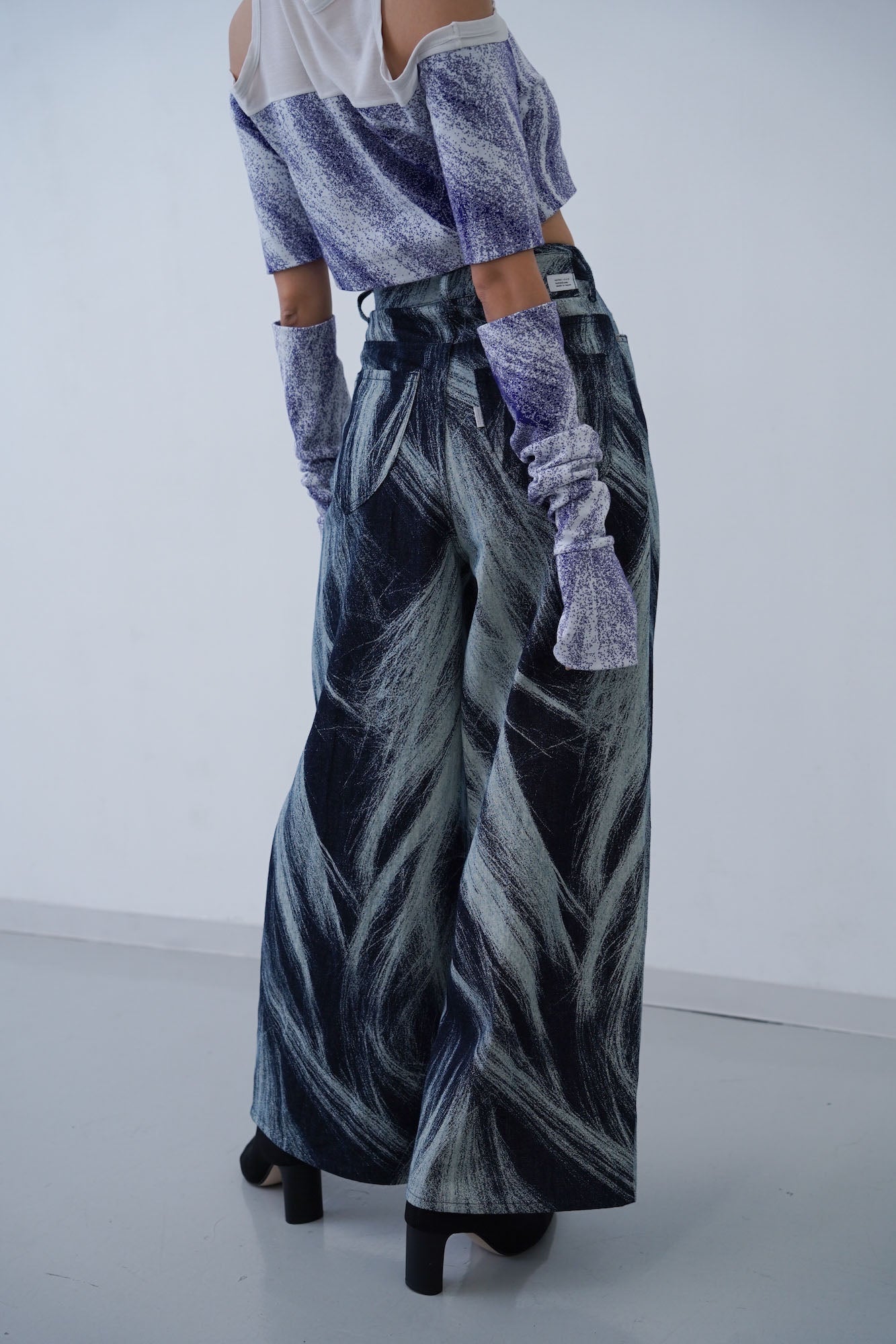 Poil Bleach Denim / navy