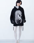 Diaphanera Hoodie / black