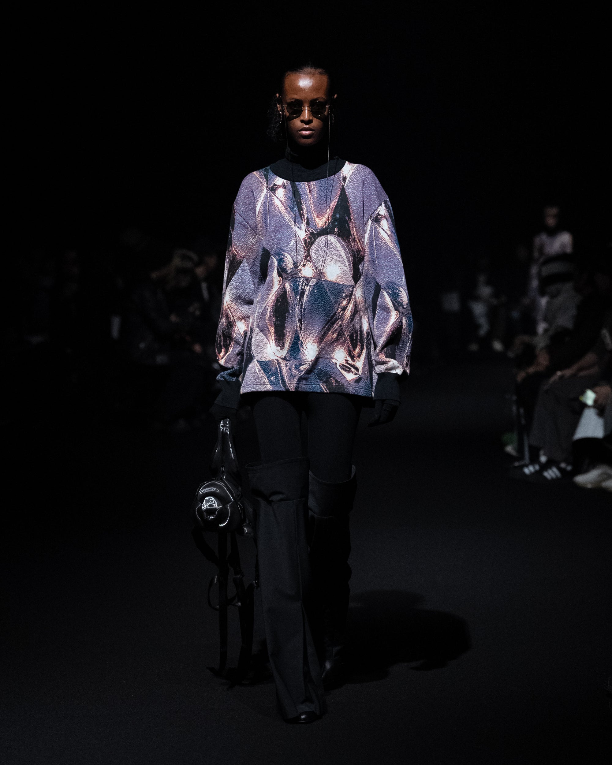 Time-Lapse Knit Sweater / night