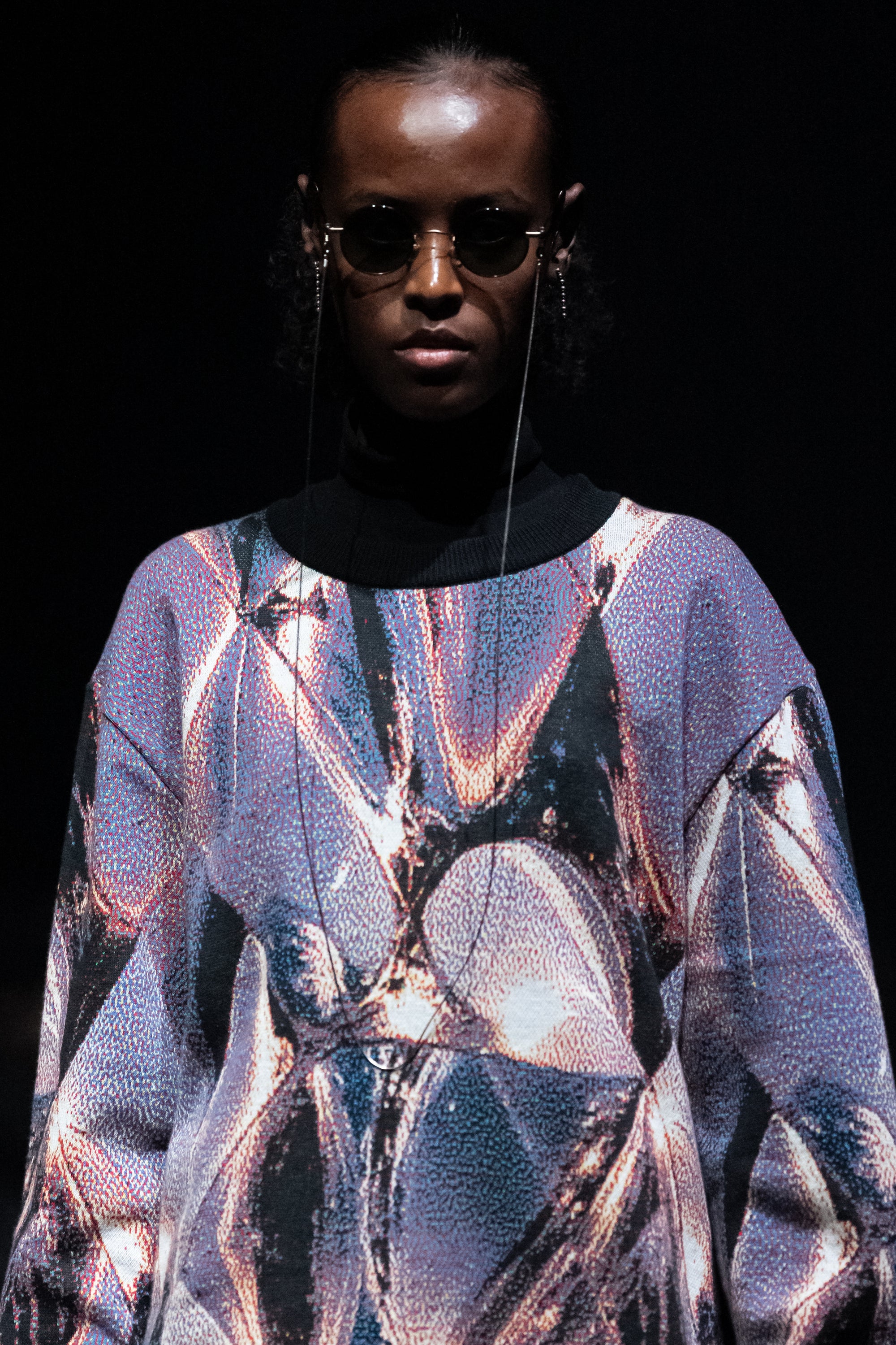 Time-Lapse Knit Sweater / night