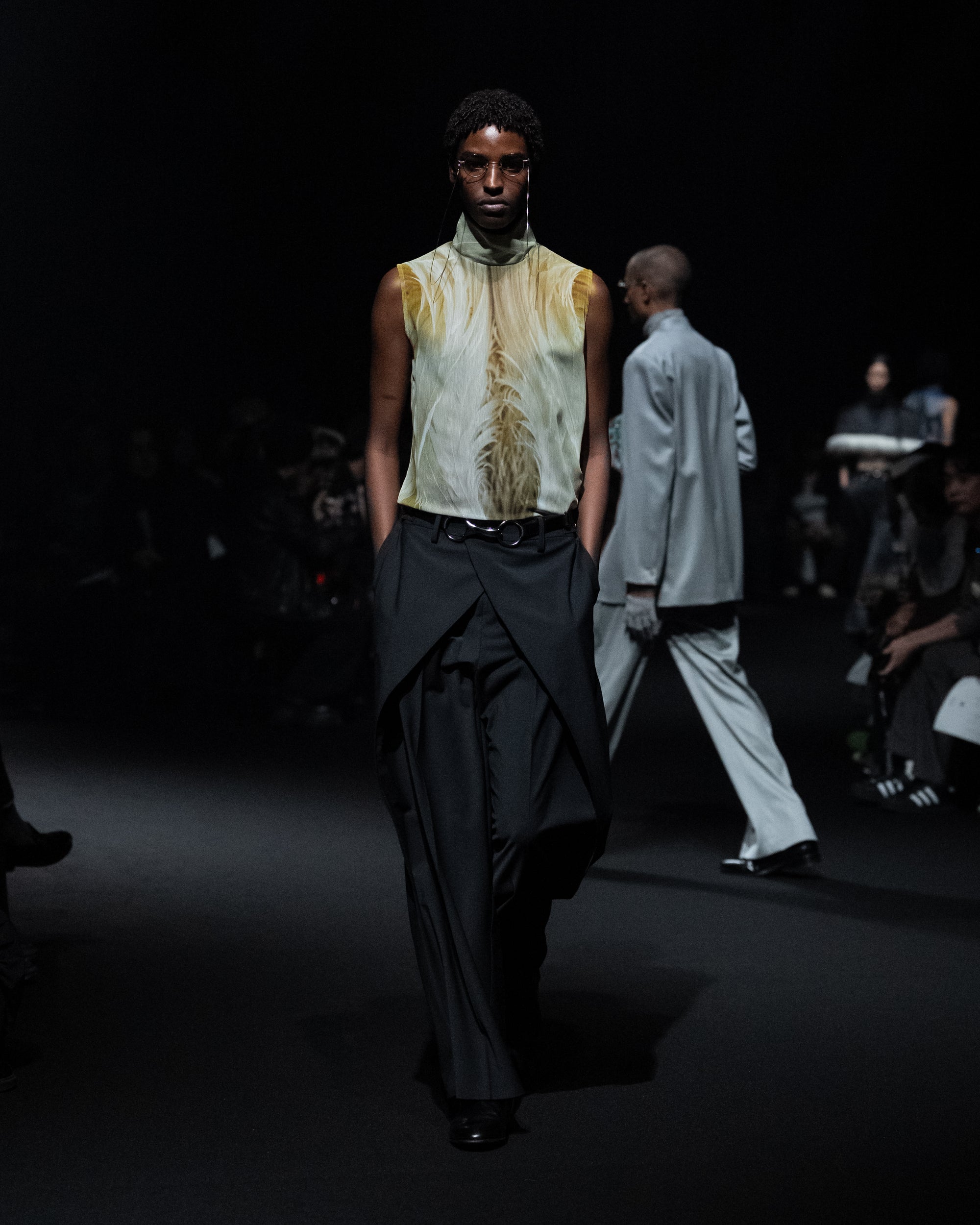 Phenomenal Sheer Blouse / feather