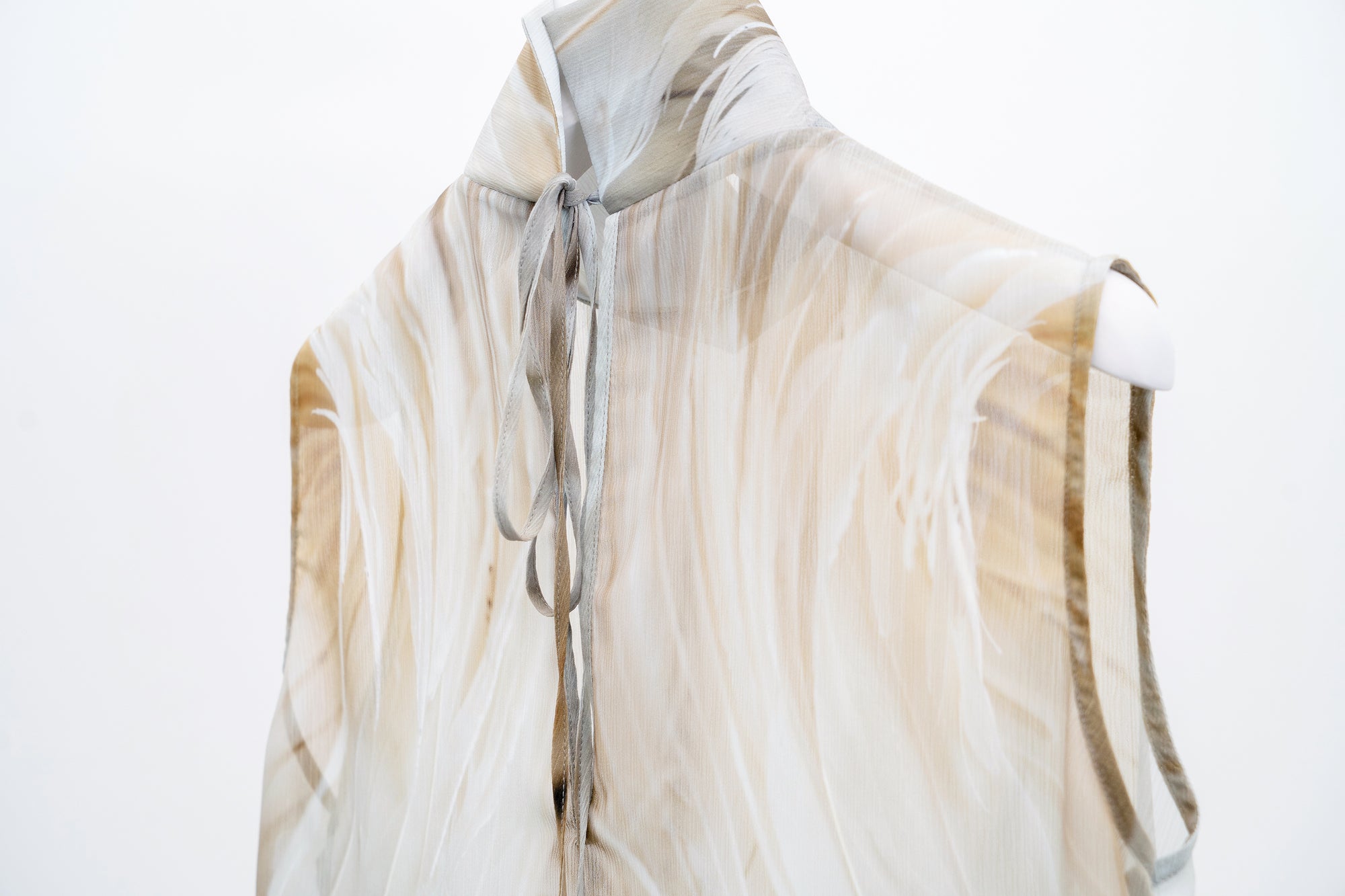 Phenomenal Sheer Blouse / feather