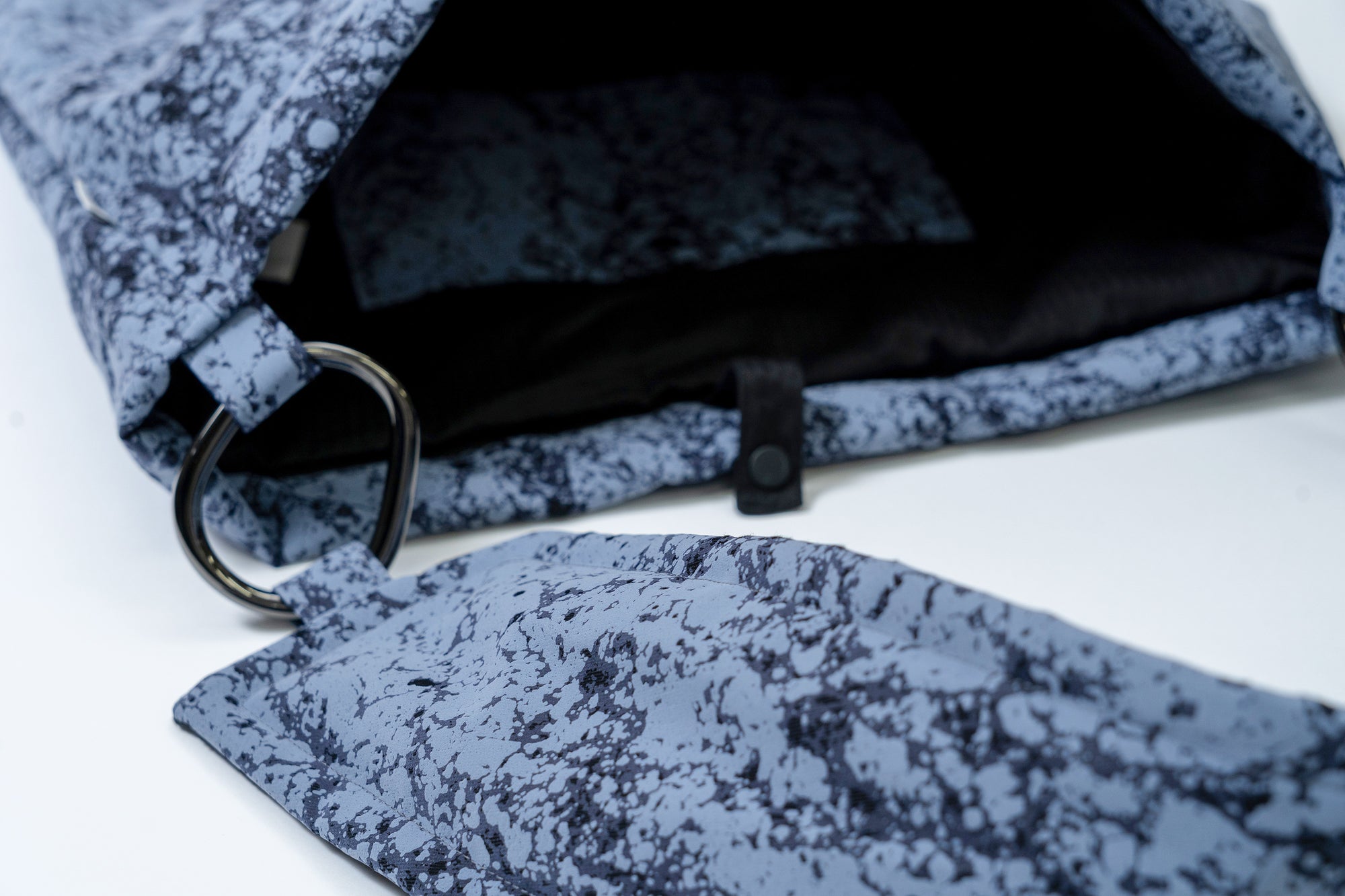 Moon Quilt Tote / midnight