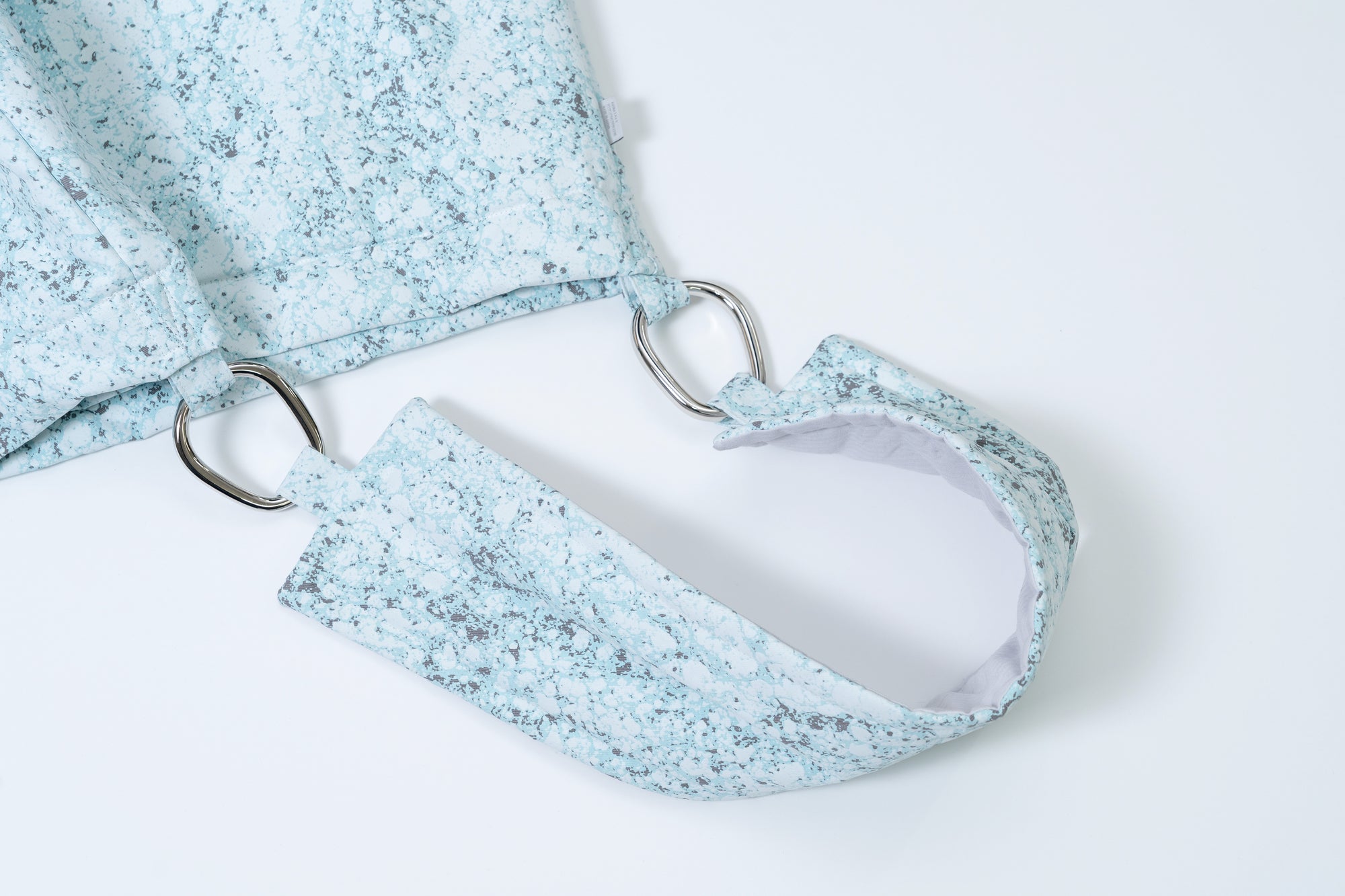 Moon Quilt Tote / ice