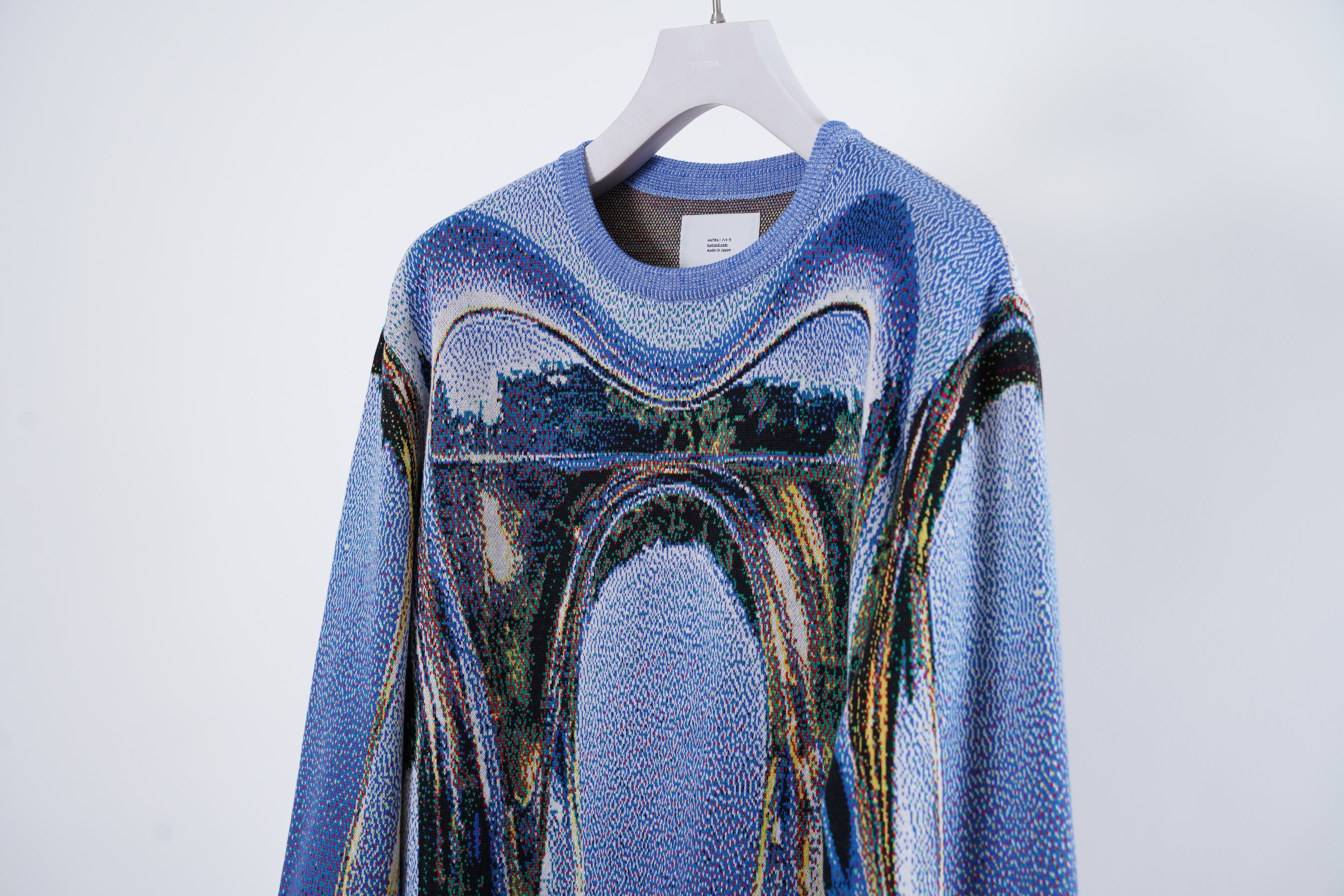 HATRA ハトラ Weld Knit Sweater /gold 23aw HATRA - 【23AW】Weld Knit Arm Covers [gold] - ウェルドニット