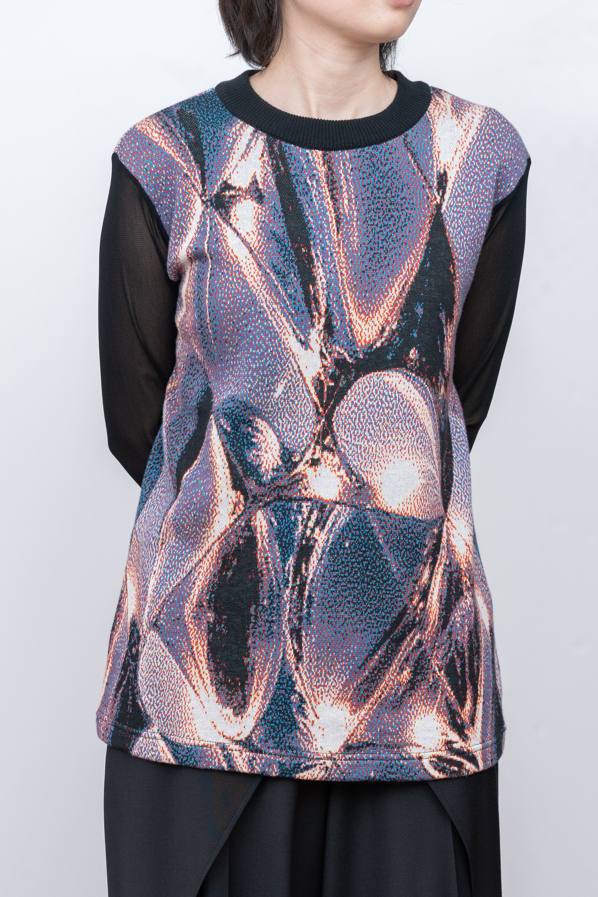 Time-Lapse Knit Top / night