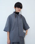 Tri Front Shirt / grey