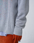 Photon Knit Hoodie / grey