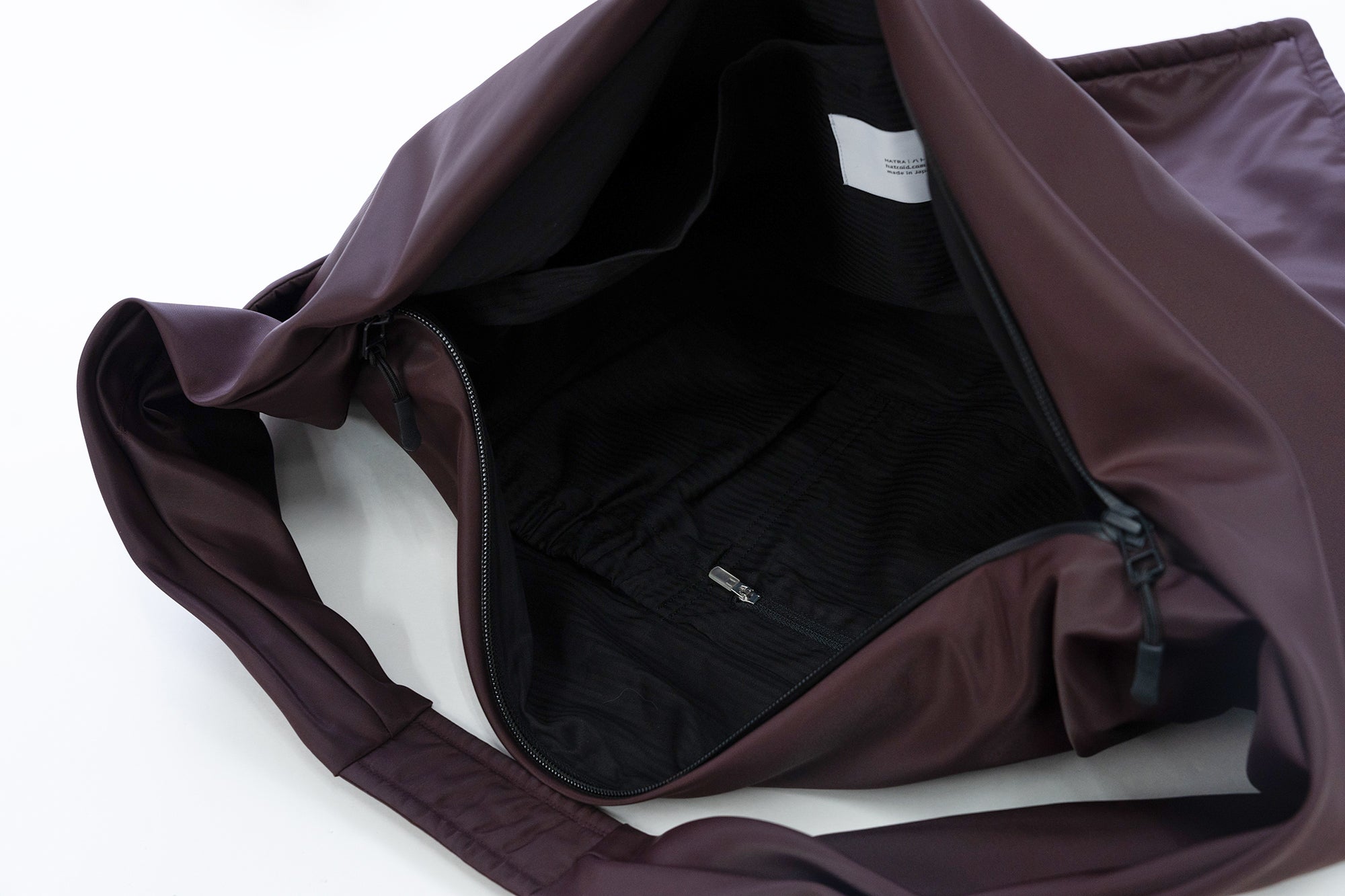 ユ*ウ様 hatra TRI BAG MA 25ss HATRA - 【25SS】Tri Bag MA [burgundy] - トライバッグMA [バー