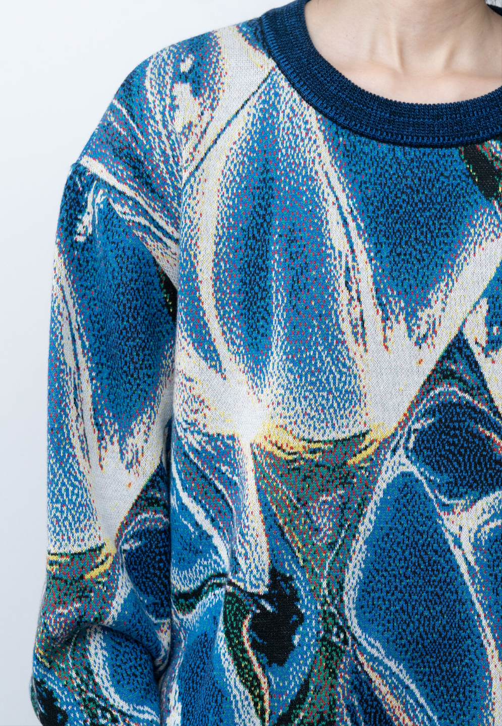 Time-Lapse Knit Sweater / day