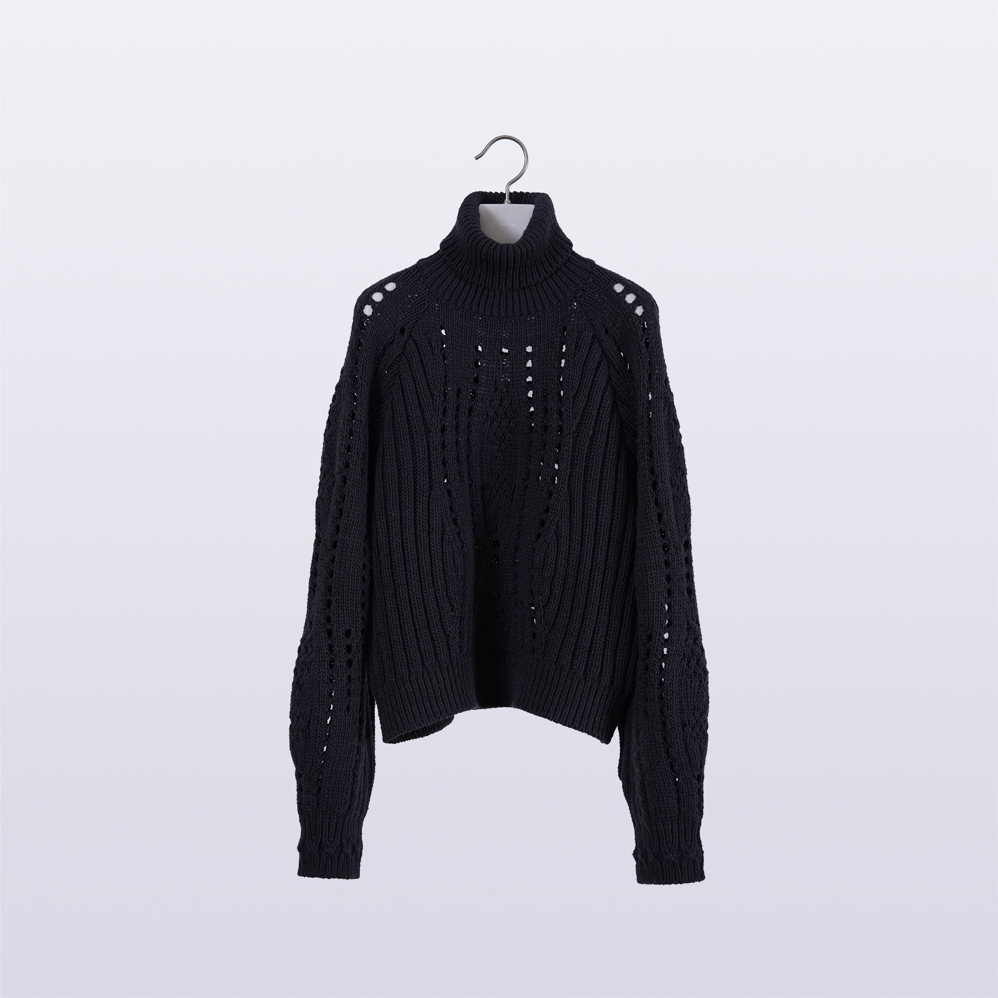 Allele Cable Sweater / charcoal