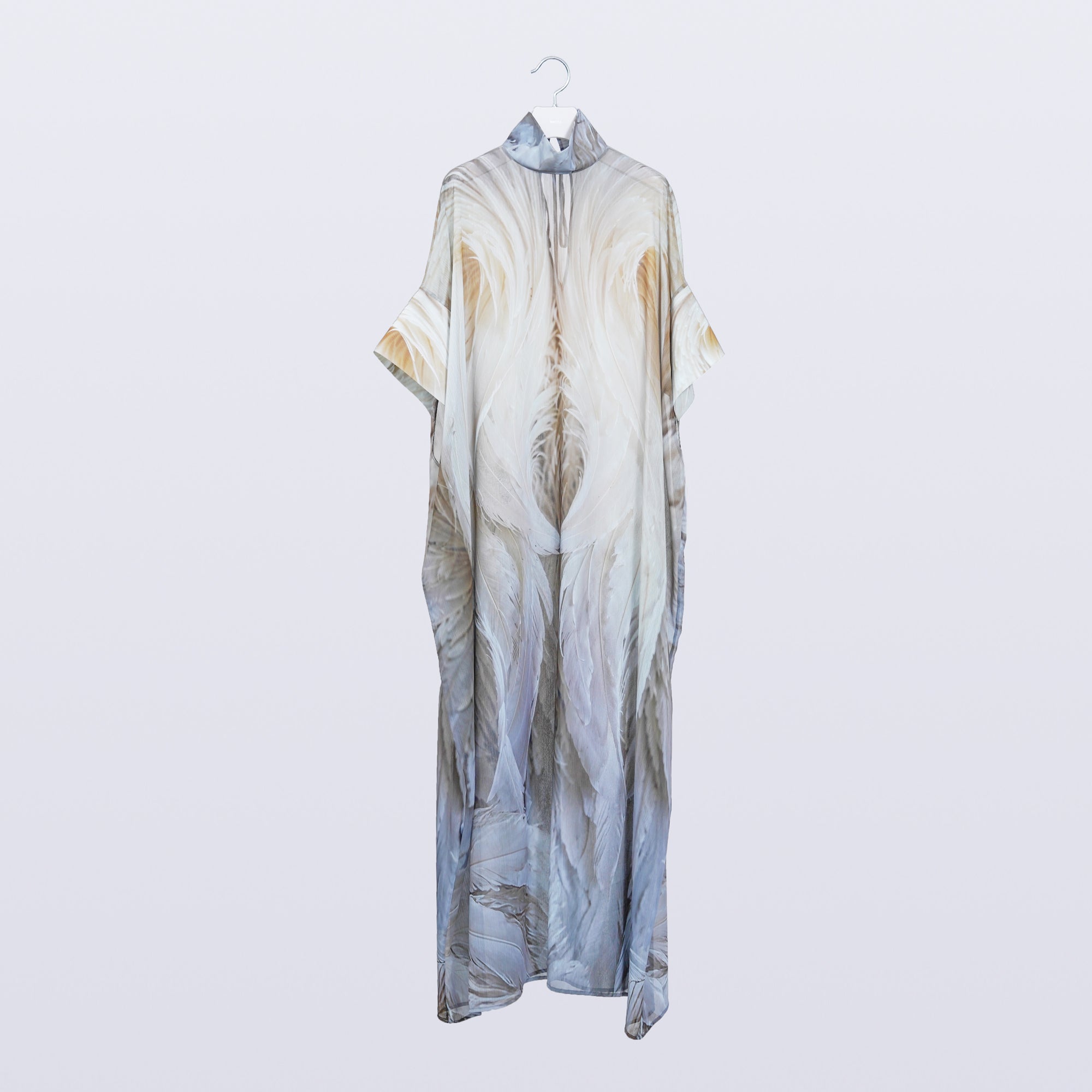 Phenomenal Sheer Robe / feather