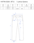 Lattice Gaiters / white
