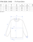 Tri Front Shirt / lavender