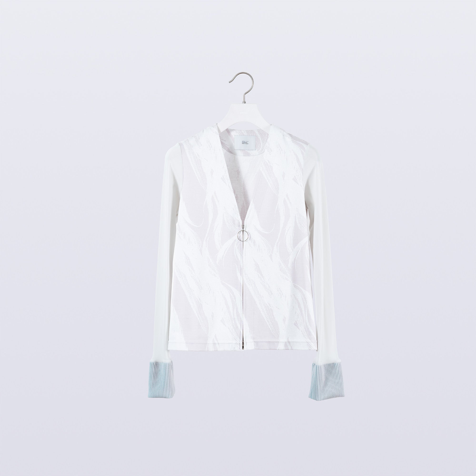 Aero Cardigan / clear