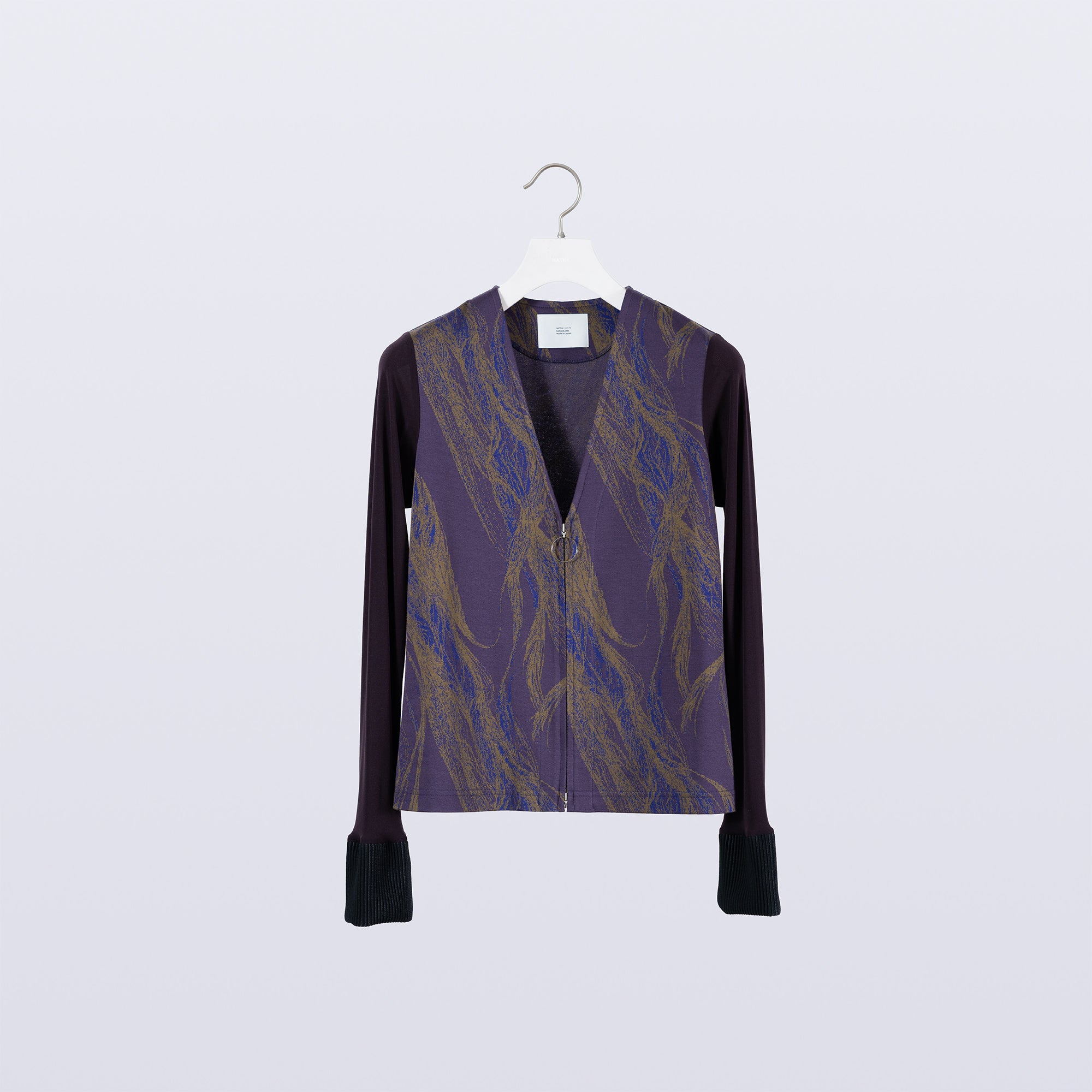 Aero Cardigan / violet