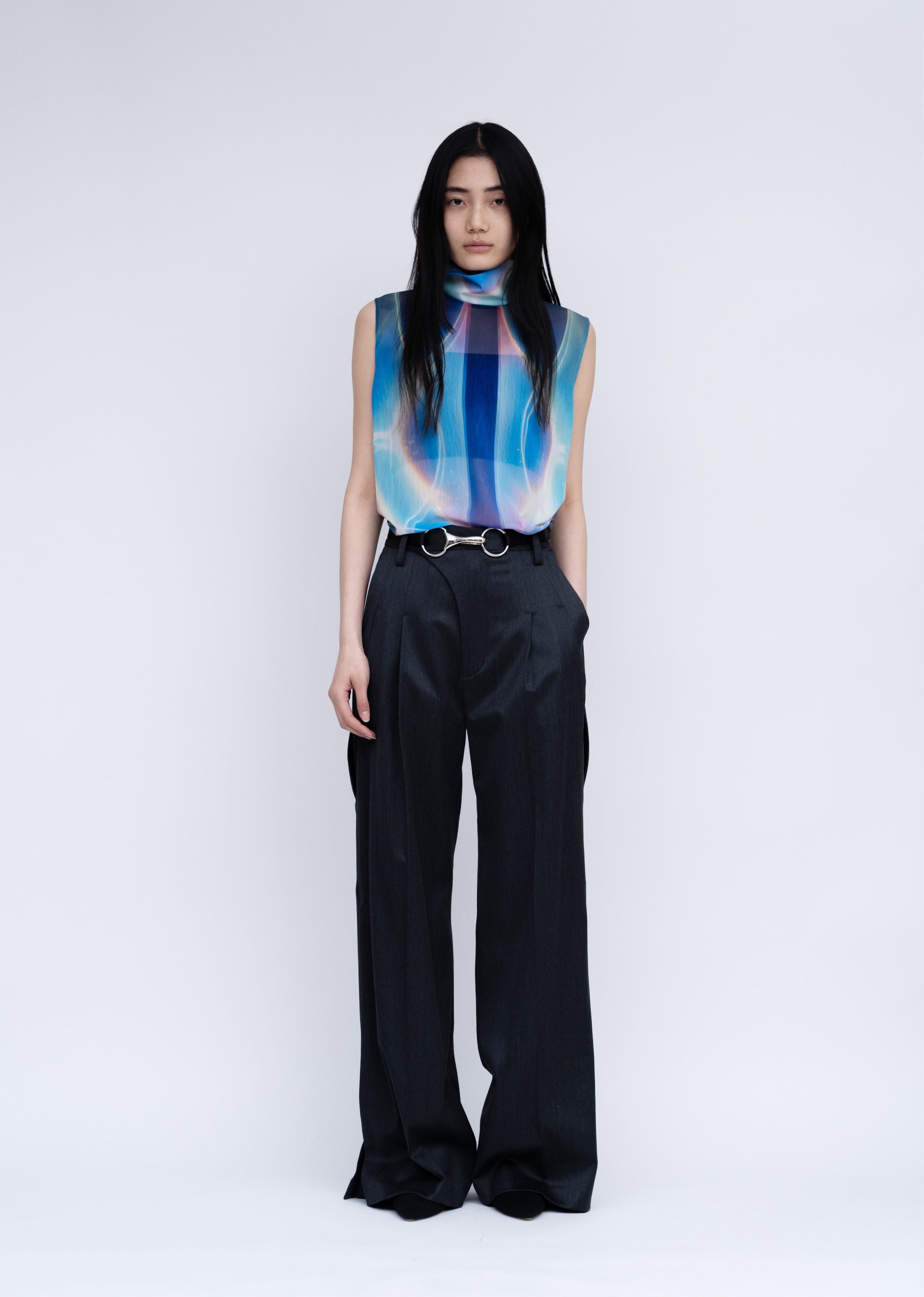 Phenomenal Sheer Blouse / halo-II