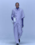 Tri Front Shirt / lavender