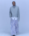 Hak Pleats Pants Oyster / light