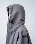Disk Over Coat / charcoal