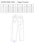 Organ Trousers / grey