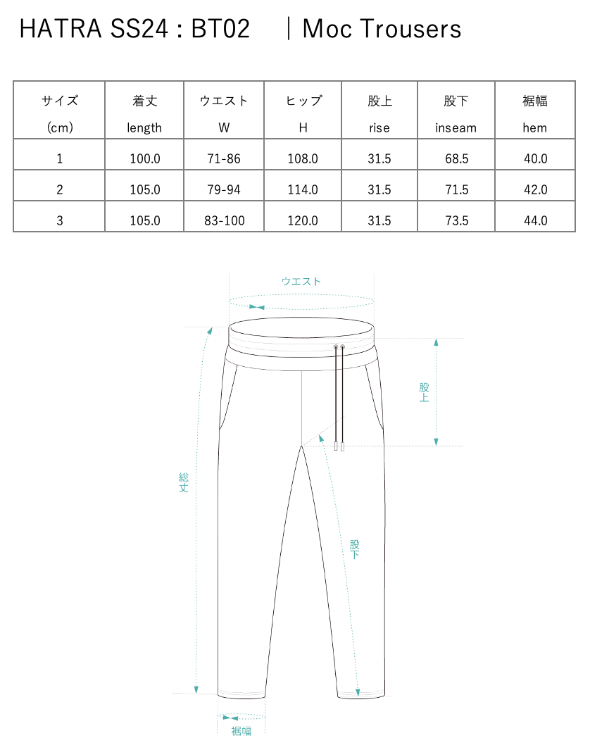 Moc Trousers / black
