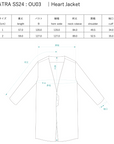 Heart Jacket / black