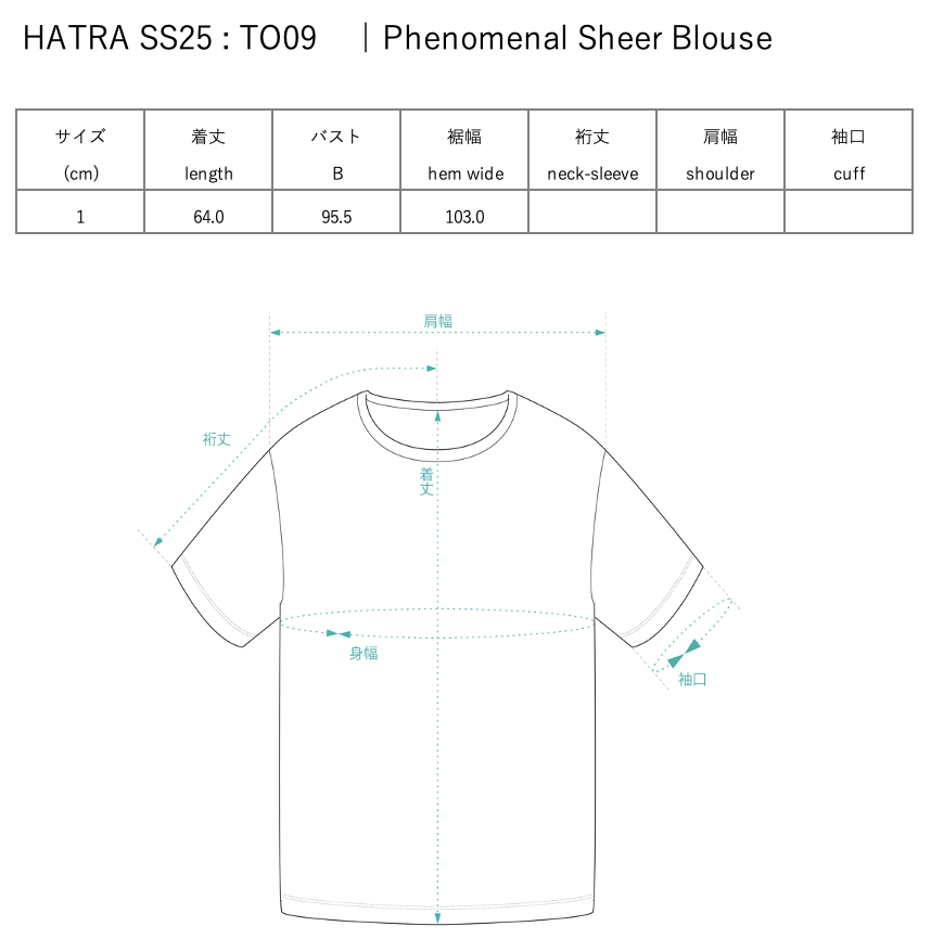Phenomenal Sheer Blouse / halo